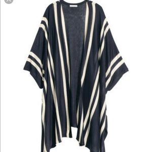 NWT H&M Drapey Open Poncho